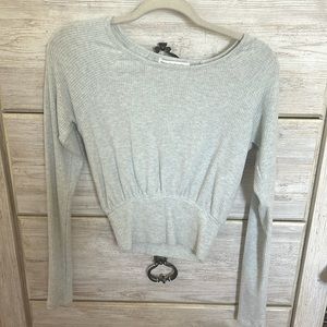 Spiritual Gangster grey tunic pullover- size XS. Basically brand new